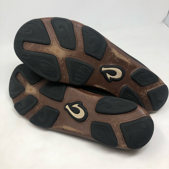 OluKai Men’s Moloa Black Slip On Loafers - Picture 9 of 10